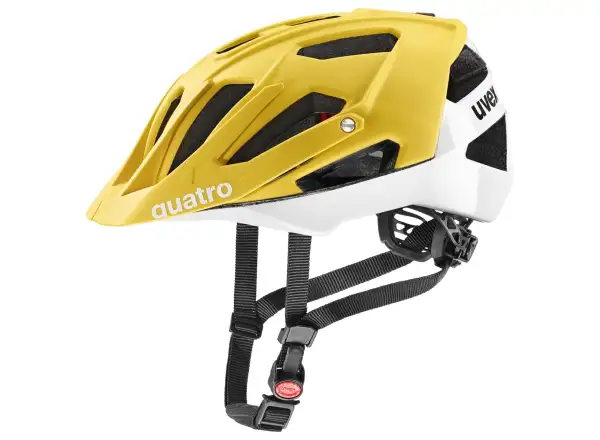 Prilba Uvex Quatro CC Sunbee/White Matt