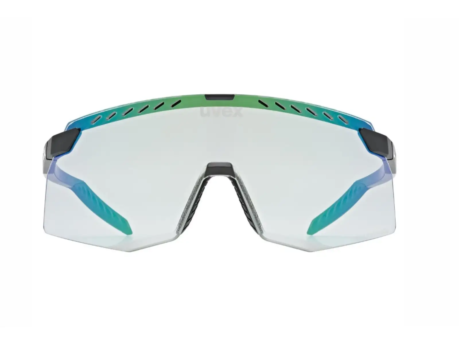 Uvex Pace Stage Variomatic okuliare Black Matt/Mirror Green