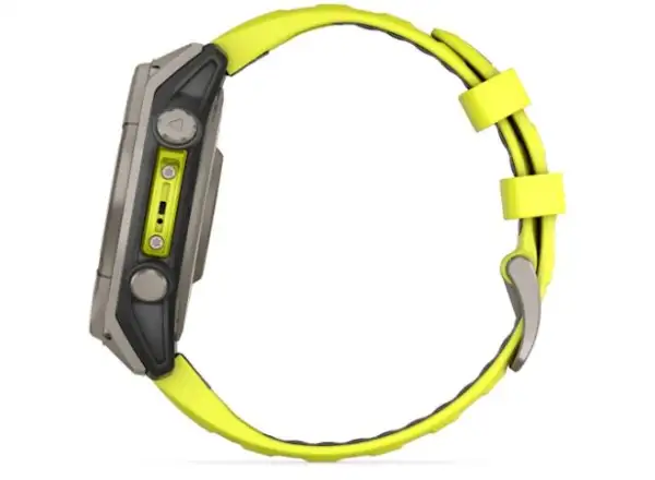 Garmin fenix 8 - 47 mm Solar Sapphire inteligentné hodinky Titanium Yellow/Graphite