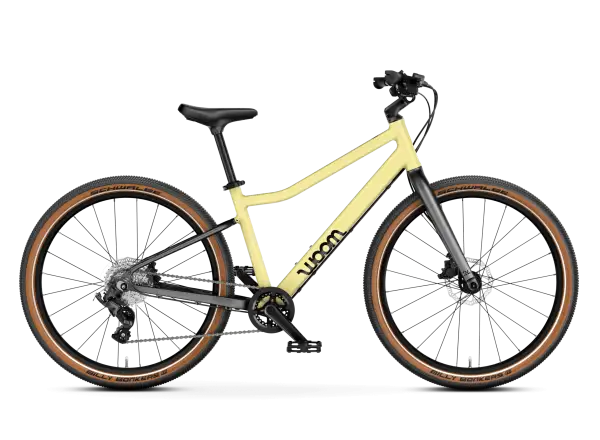 Woom 5 EXPLORE detský bicykel mellow yellow