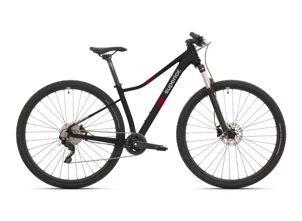 Superior XC 6.1 MS horský dámsky bicykel Matte Black/Bordeaux