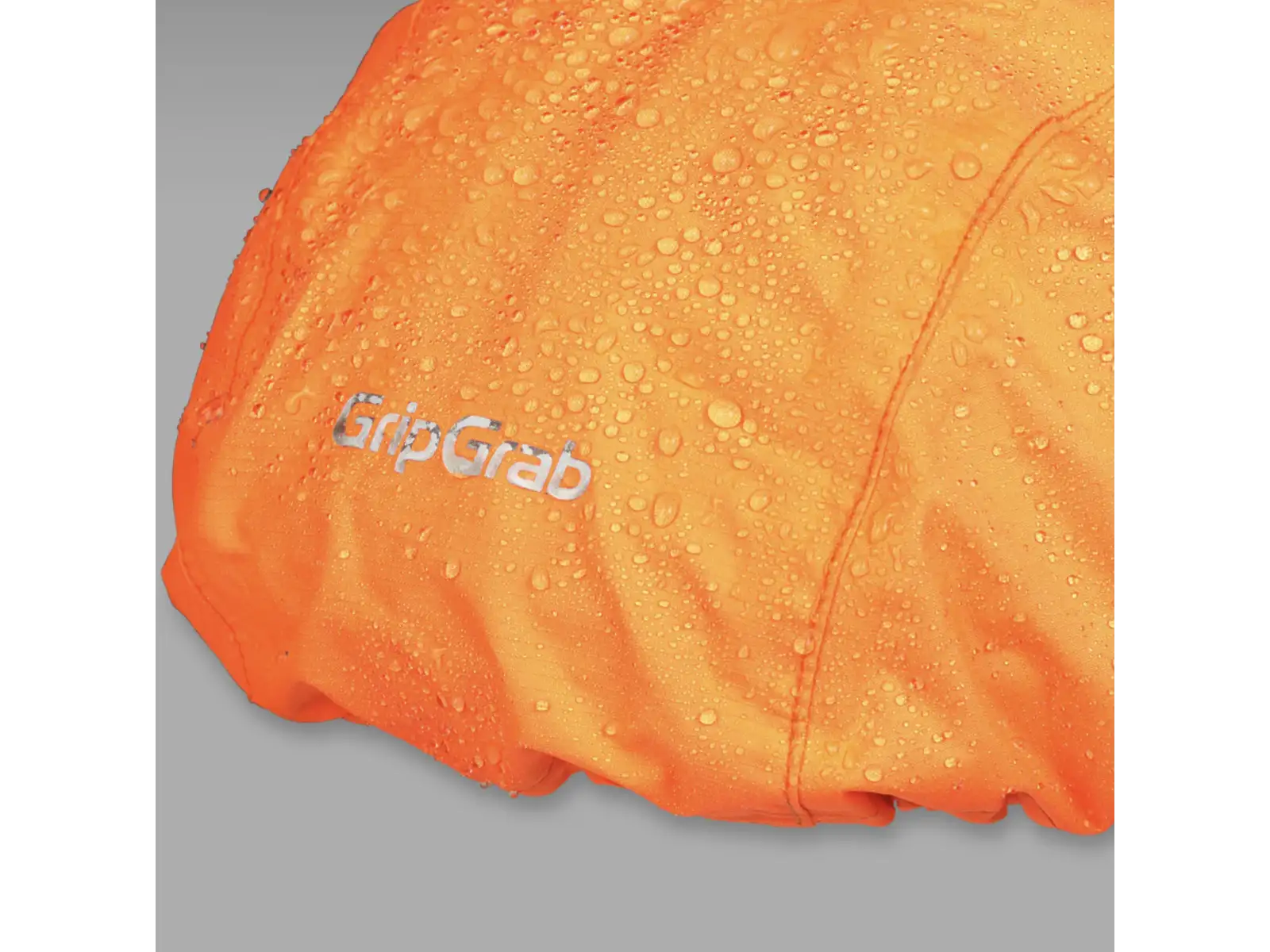 Grip Grab Waterproof pláštenka na prilbu Orange Hi-Vis