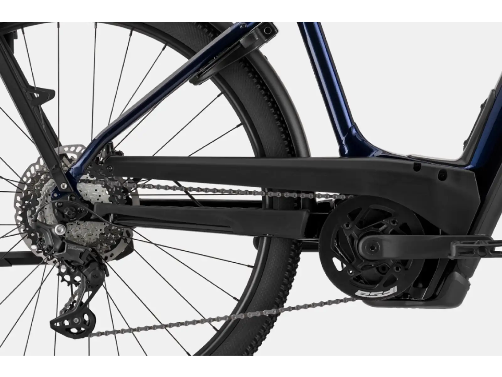 Cannondale Tesoro Neo X1 trekingový elektrobicykel Midnight Blue