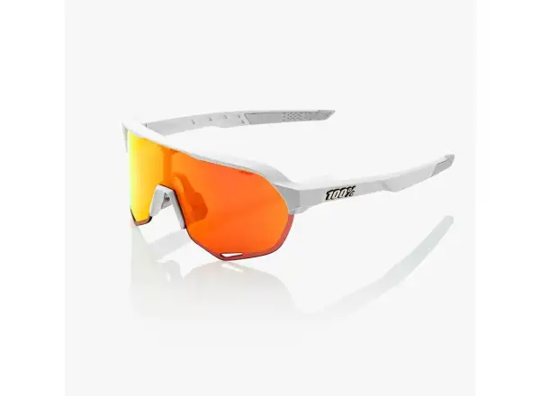 100% S2 okuliare Soft Tact Off White/HiPER Red Multilayer Mirror Lens