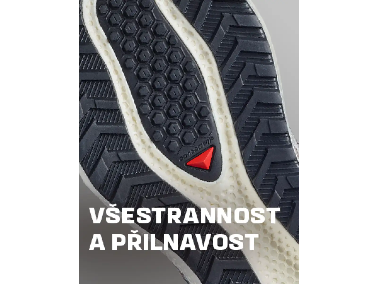Salomon Aero Glide 4 GRVL pánska bežecká obuv Vanila/Black/Iron