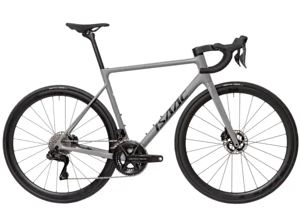 Isaac Element DuraAce Di2 cestný bicykel Granite Grey