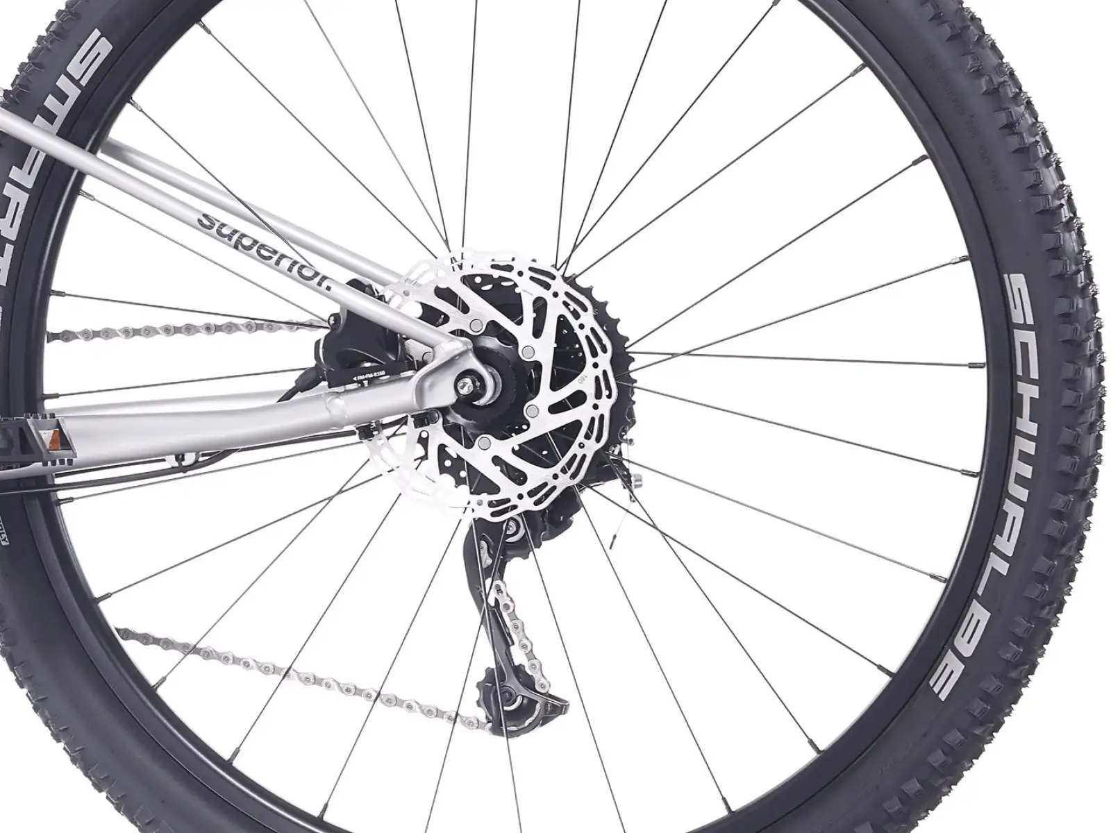 Superior F.L.Y. 27 detský bicykel Matte Silver