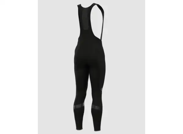 Alé R-EV1 Clima Warm Plus 2.0 pánske zimné nohavice s trakmi a vložkou Black