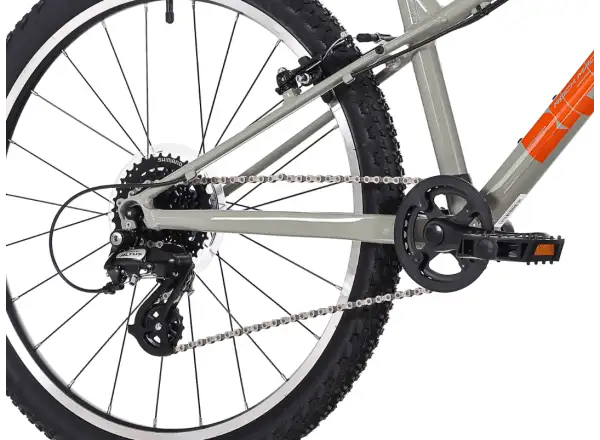 Rock Machine RIFF Jr 24 detský bicykel Gloss Limerock Grey