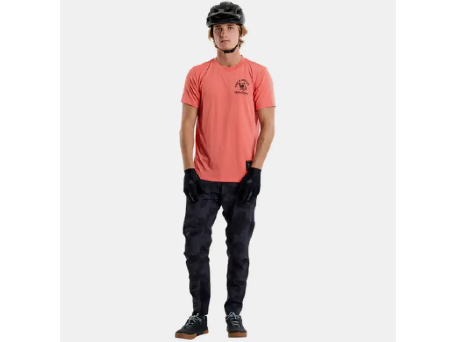 Troy Lee Designs Skyline Ride Tee pánsky dres krátky rukáv P&W Melon