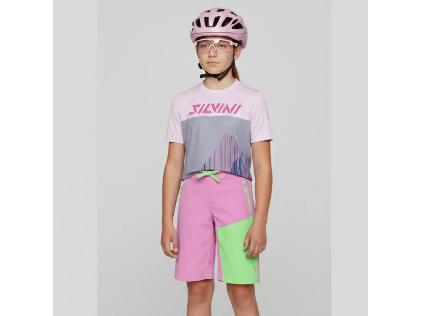 Silvini Acri detské kraťasy Blush/Pink