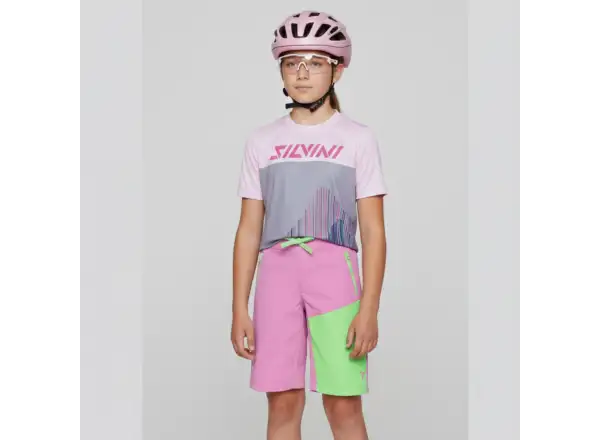 Silvini Acri detské kraťasy Blush/Pink