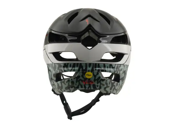 Troy Lee Designs A3 MIPS prilba Halo Charcoal/Pumice