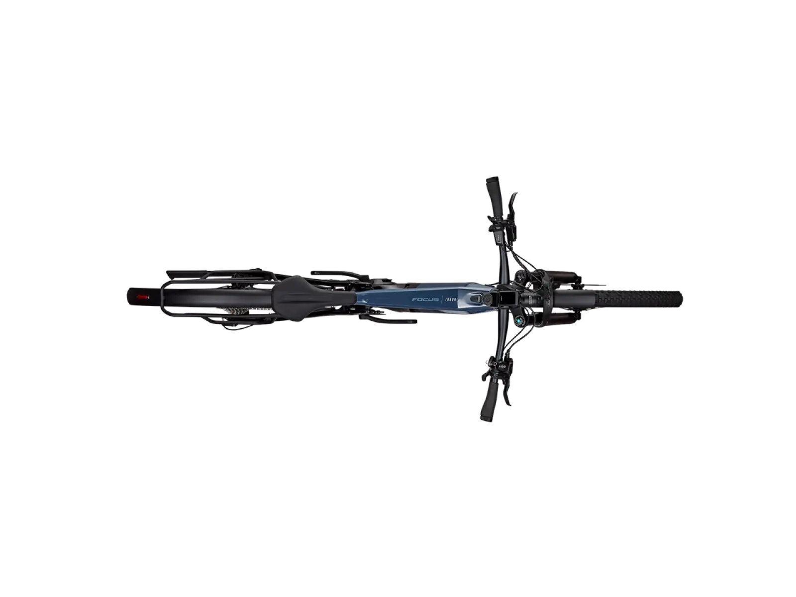 Focus Thron2 6.9 EQP ABS DI horský elektrobicykel Stoneblue Glossy/Magicblack Glossy