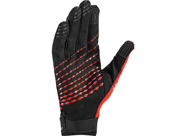 Rukavice Leki Ultra Trail Breeze Black/Red/Neon Yellow