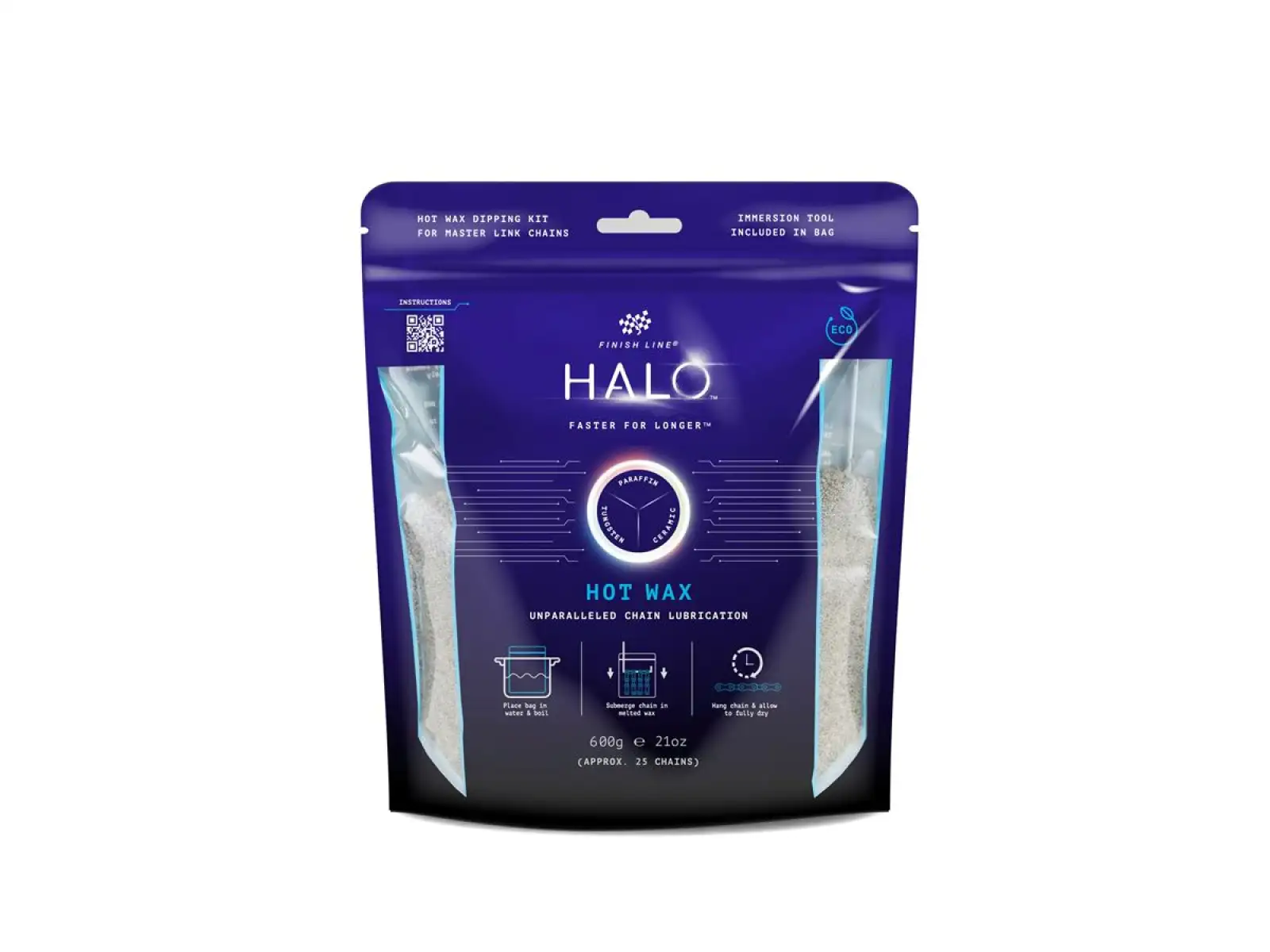 FINISH LINE HALO Hot Wax Chain 600g vosk na řetěz