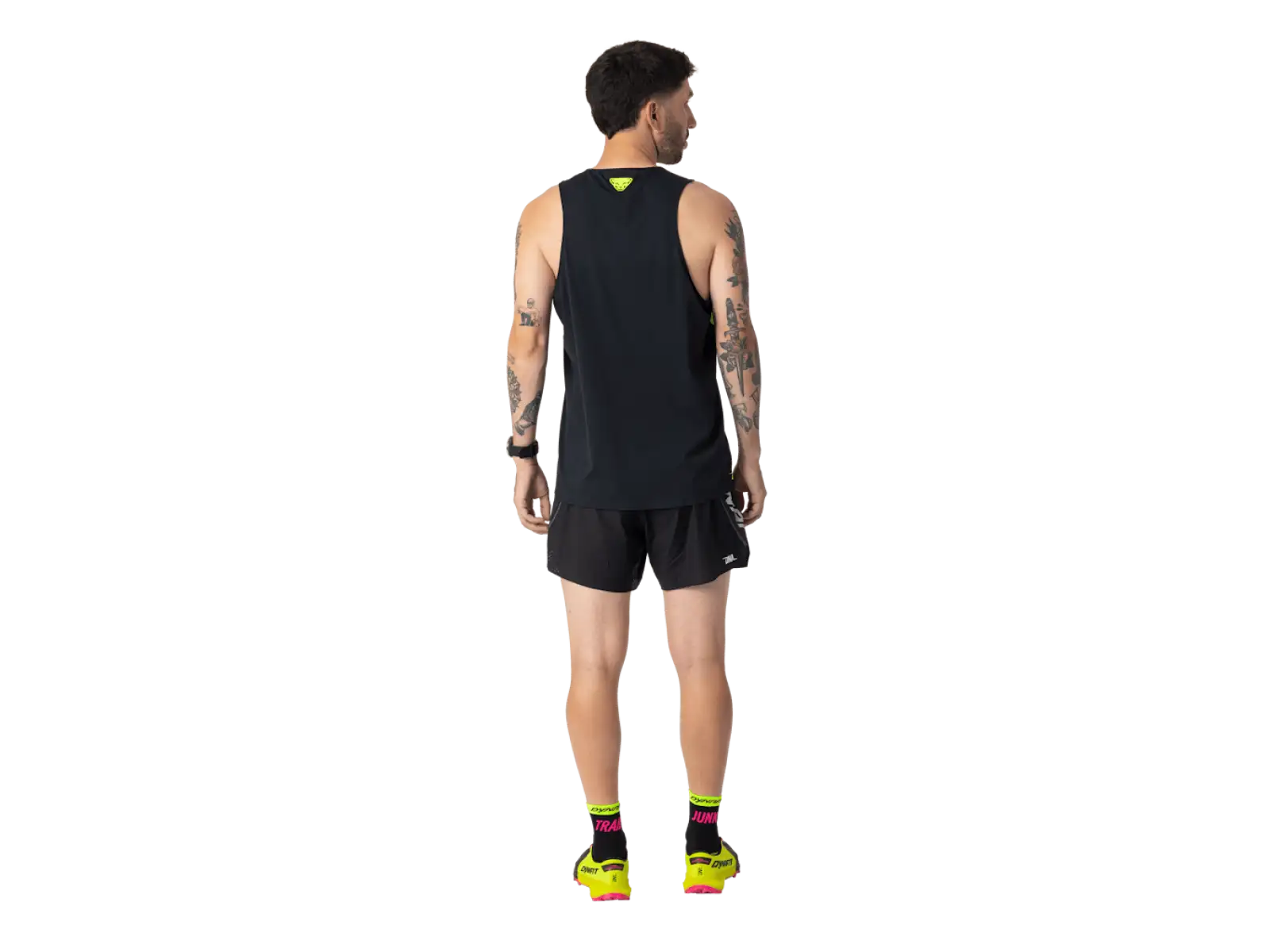 Dynafit DNA pánske tričko bez rukávov Ultra Yellow