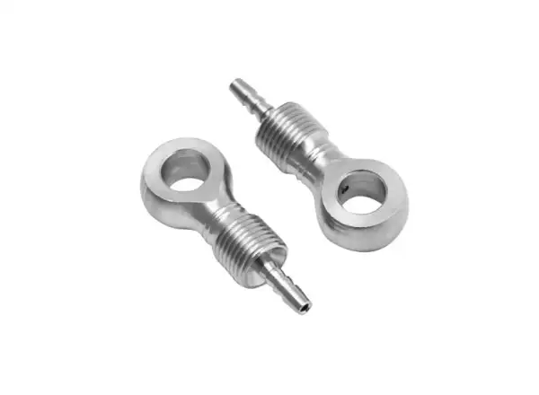 Shimano koncovka banjo 2,3 mm 4ks strieborná