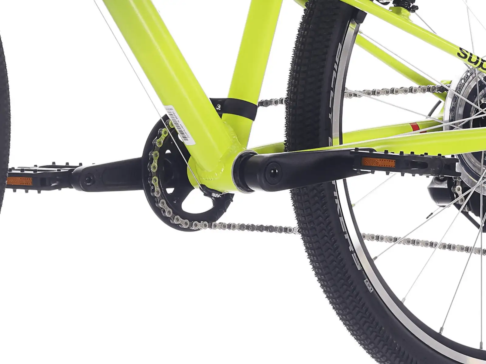 Superior RACER 24 detský bicykel Matte Radioactive Yellow