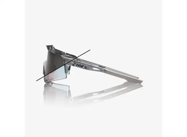 100% Speedcraft slnečné okuliare Polished Translucent Grey/Rose Gold Mirror Photochromic