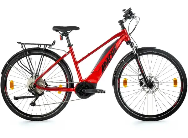 Apache Matta 1 Bosch Tour dámsky krosový elektrobicykel červená