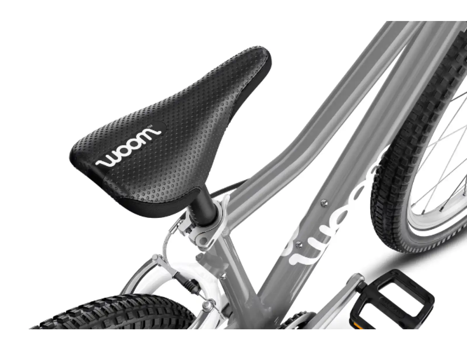 Woom 5 Moon Grey 24 Detský bicykel