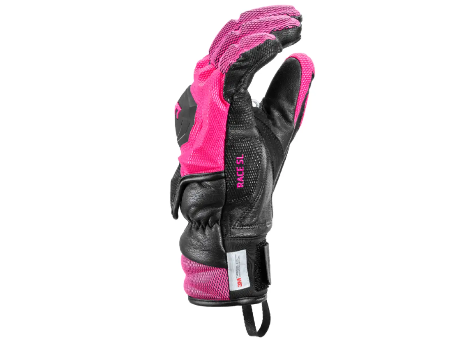 Leki WCR Venom SL 3D dámske závodné rukavice Black-Pink