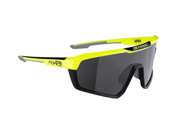 Force Apex okuliare fluo-čierne/čierne sklá