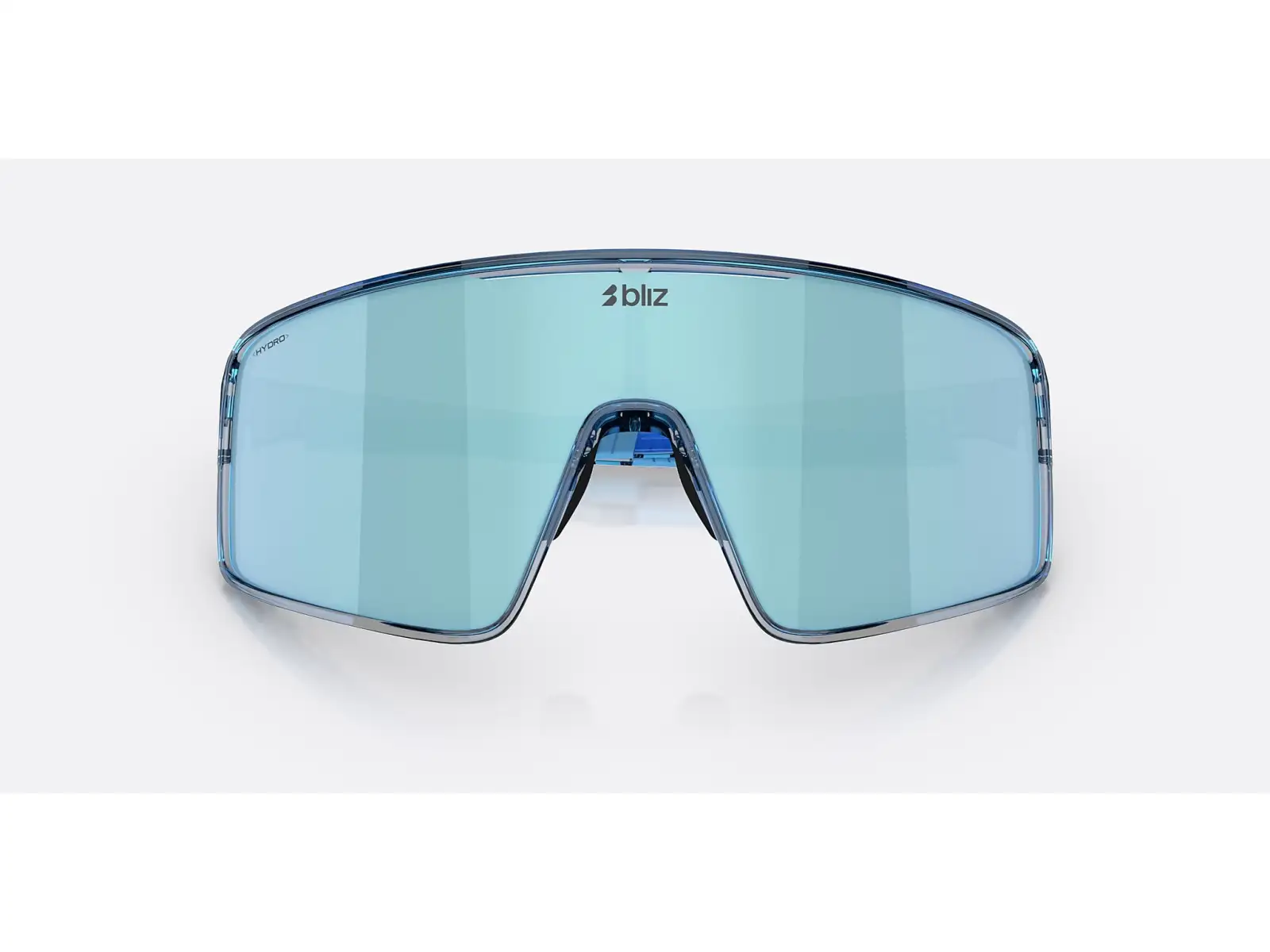 Bliz P001s slnečné okuliare Transparent Blue/Smoke Ice Blue Multi