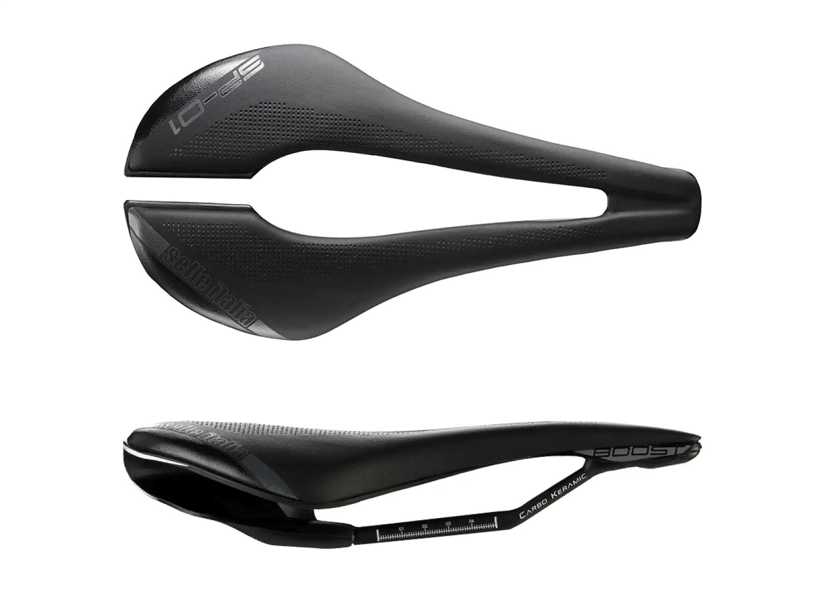 Selle Italia SP-01 Boost Kit Carbonio Superflow L3 sedlo čierne