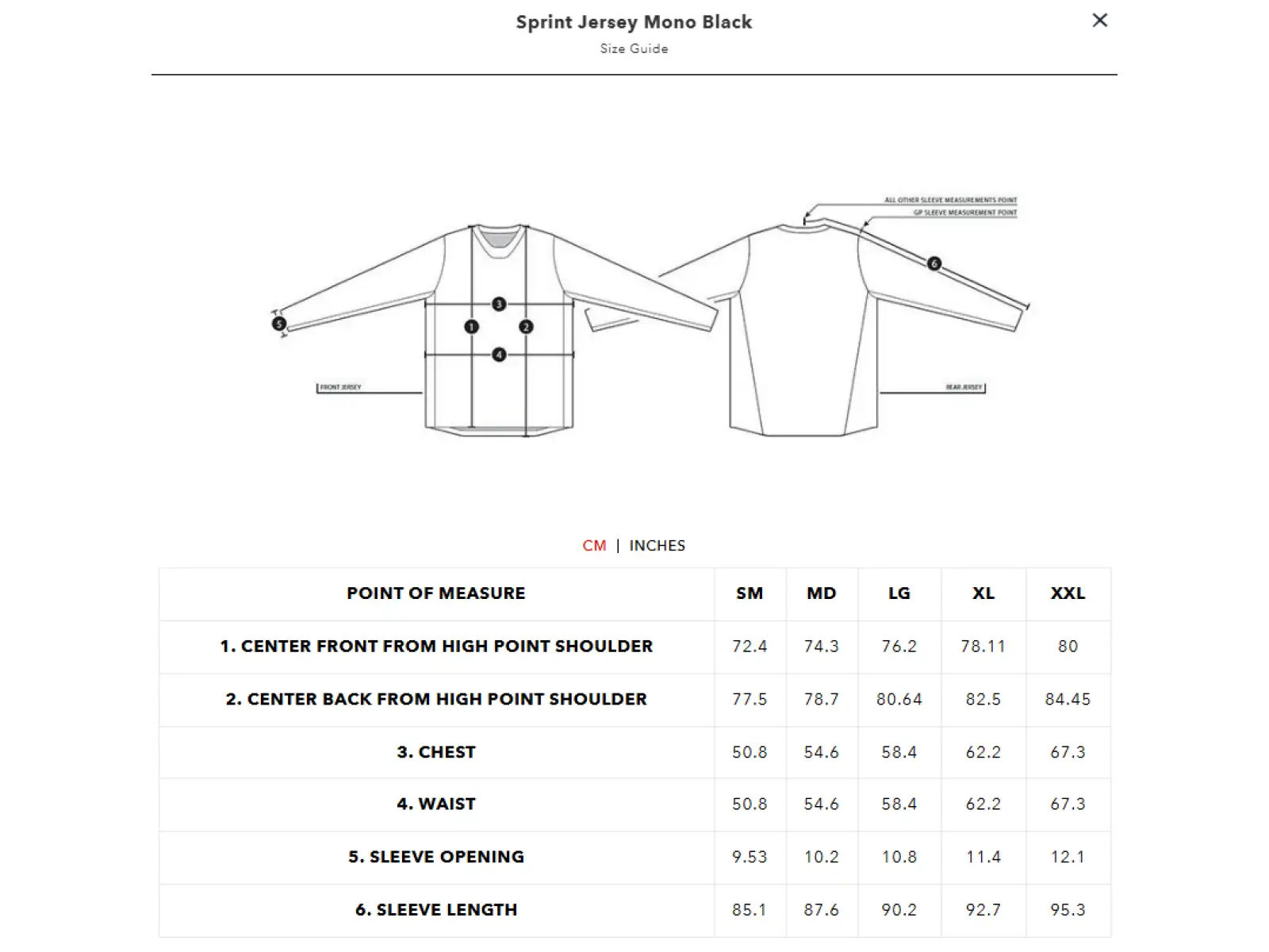 Troy Lee Designs Sprint Mono dres s dlhým rukávom Black