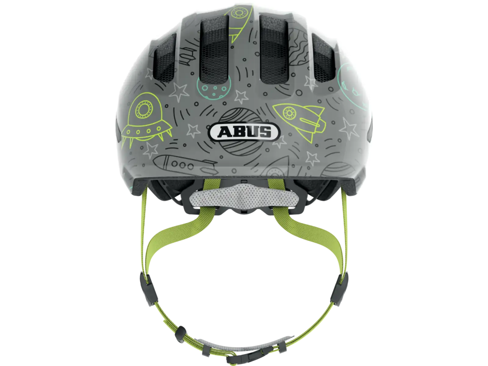 Abus Smiley 3.0 LED detská prilba Grey Space
