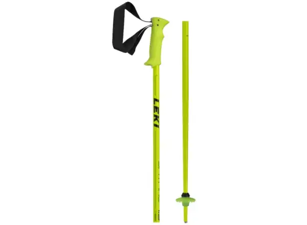 Detské zjazdové palice Leki Spitfire Junior Metallic neon yellow/Green/Black