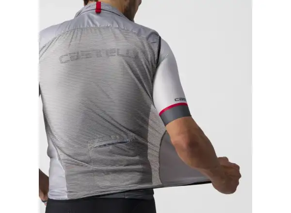 Castelli Aria pánska vesta Silver Gray