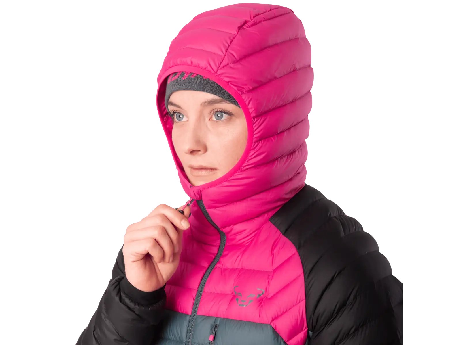 Dynafit Radical Down Hooded dámska Bunda Black Out/6550/0720