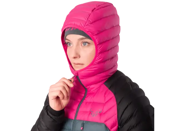 Dynafit Radical Down Hooded dámska Bunda Black Out/6550/0720