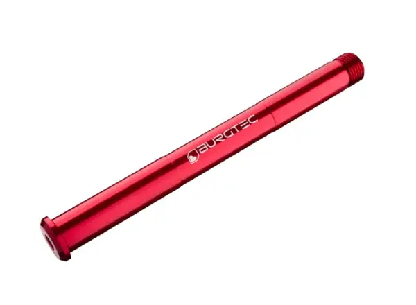 Burgtec Rockshox predná pevná os 15x110 mm Boost red