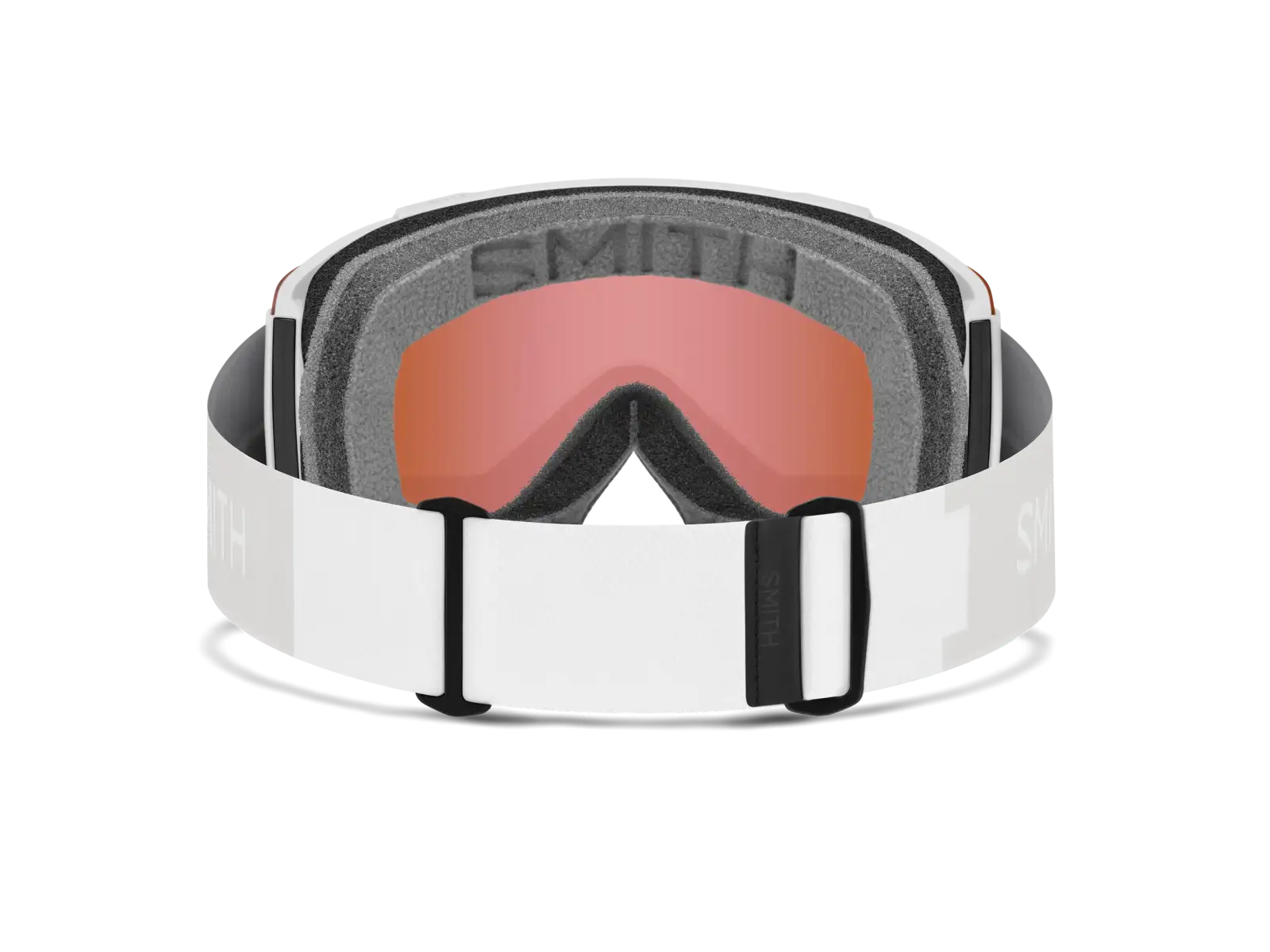 Smith Squad lyžiarske okuliare White Vapor / ChromaPop Everyday Rose Gold Mirror (2 sklá)