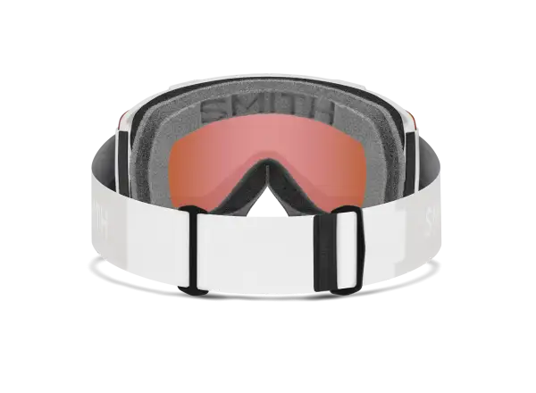 Smith Squad lyžiarske okuliare White Vapor / ChromaPop Everyday Rose Gold Mirror (2 sklá)