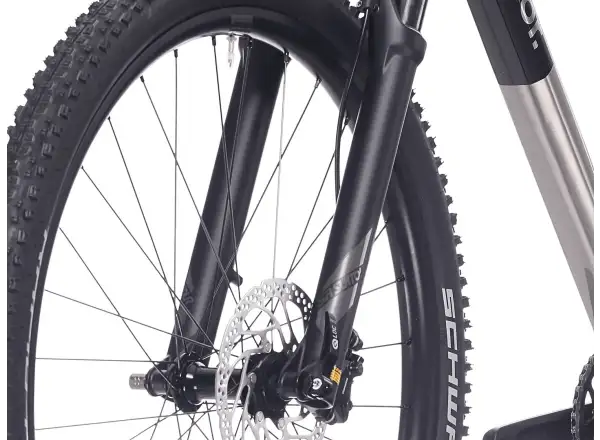 Superior XP 6.1 horský bicykel Gloss Brush Alu/Black