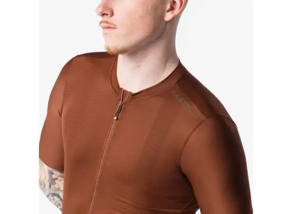 Castelli Espresso 2 pánsky dres krátky rukáv Deep Mocha