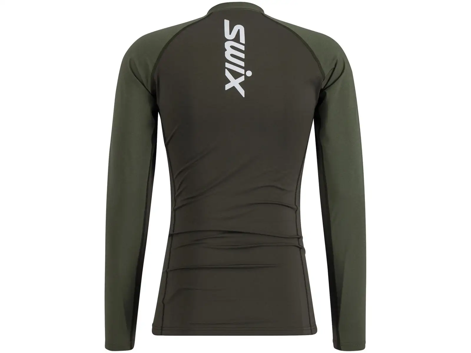 Swix RaceX Dry pánske tričko s dlhým rukávom Bright White/Olive