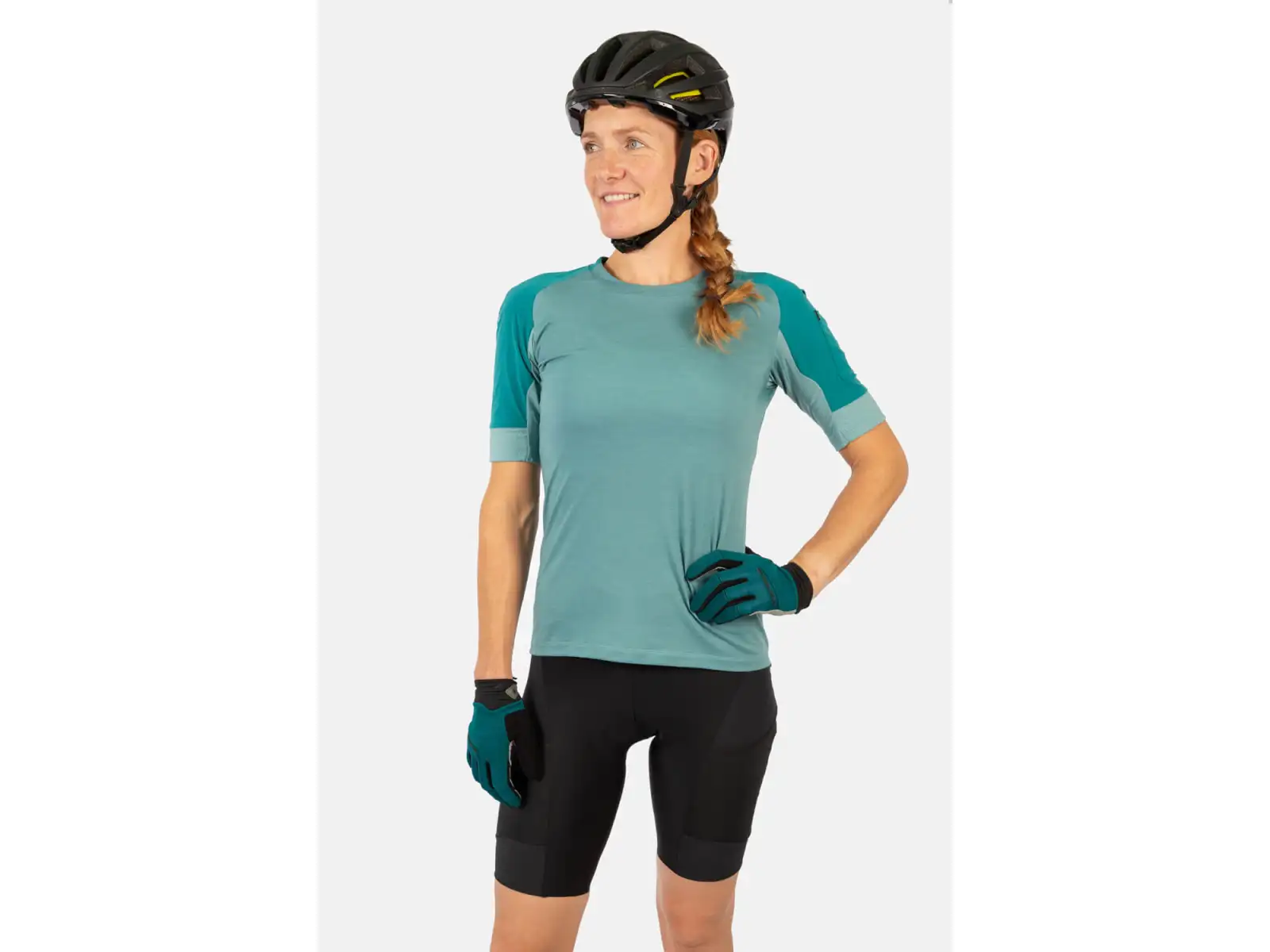 Endura GV500 S/S dámsky dres krátky rukáv Spruce Green