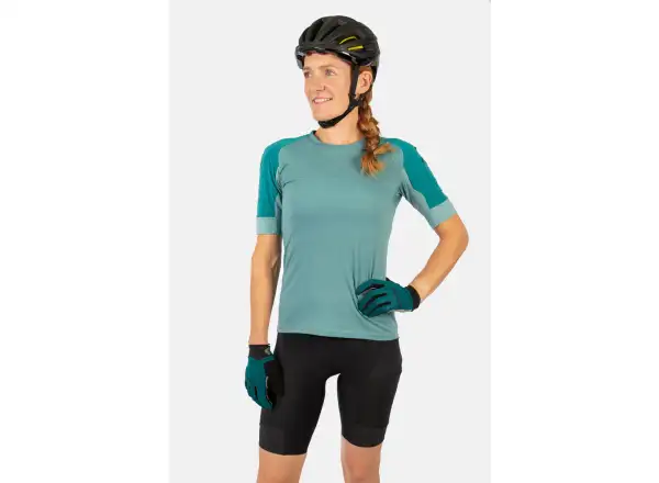 Endura GV500 S/S dámsky dres krátky rukáv Spruce Green