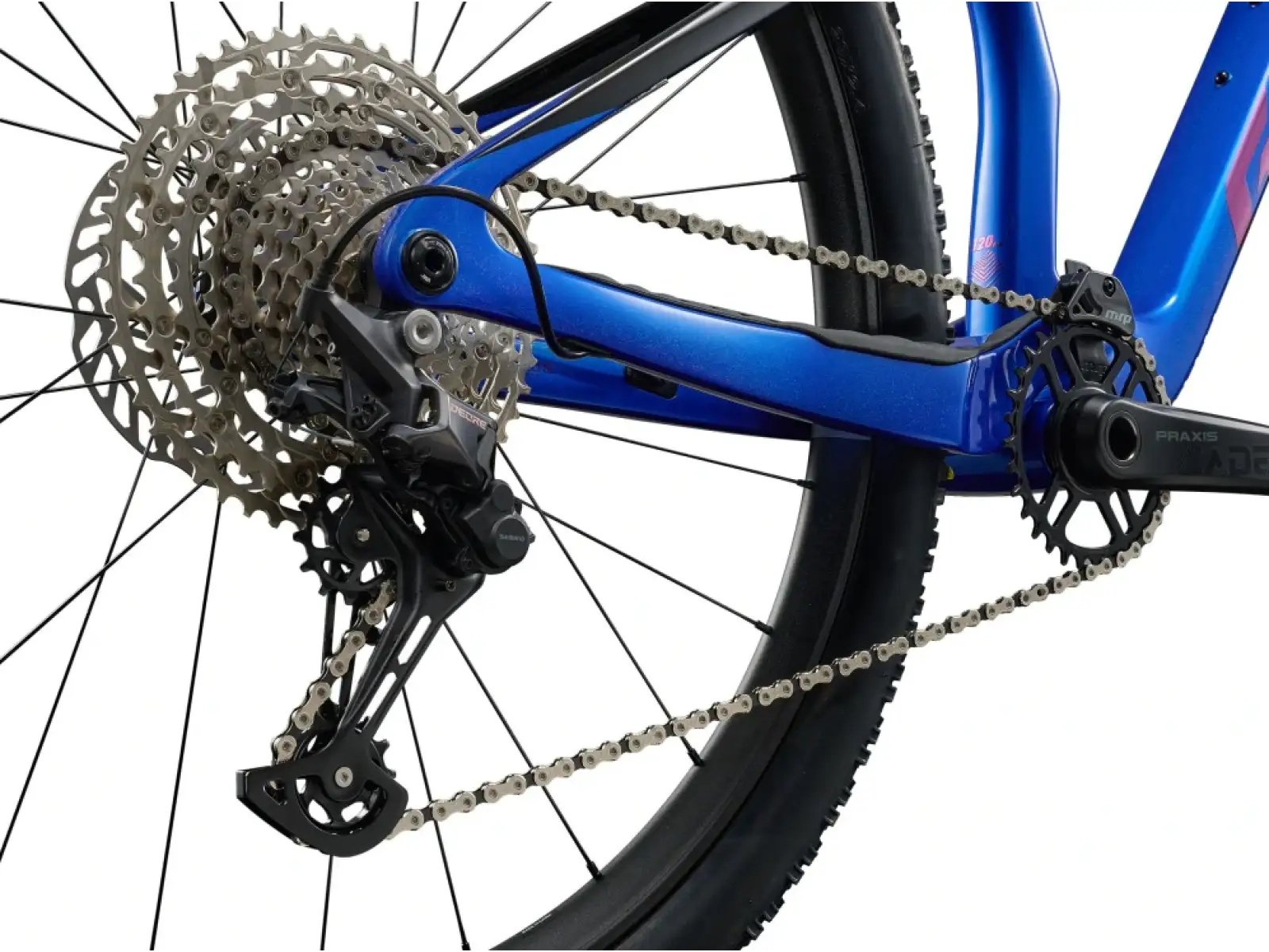 Giant Anthem Advanced SL 3 horský bicykel Rainbow Cobalt