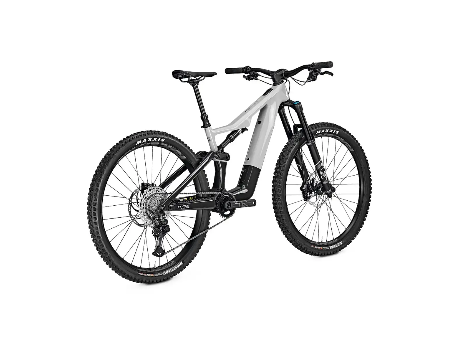 Focus Jam2 SL 8.8 DI 430 Wh horský elektrobicykel Lightgrey Glossy/Carbon Raw Glossy