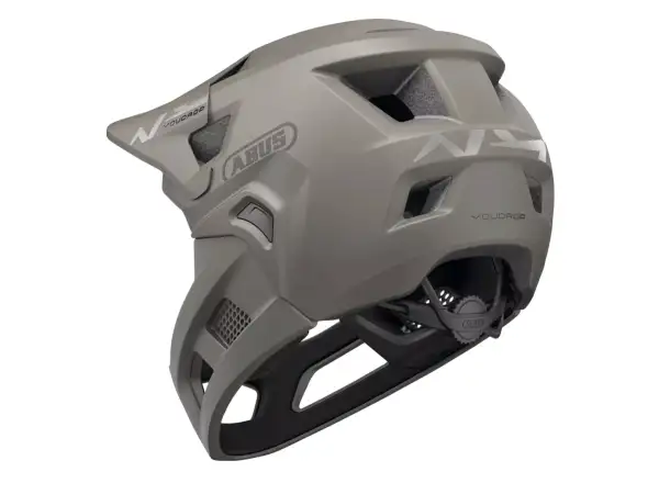 Abus YouDrop FF detská prilba Dust Grey