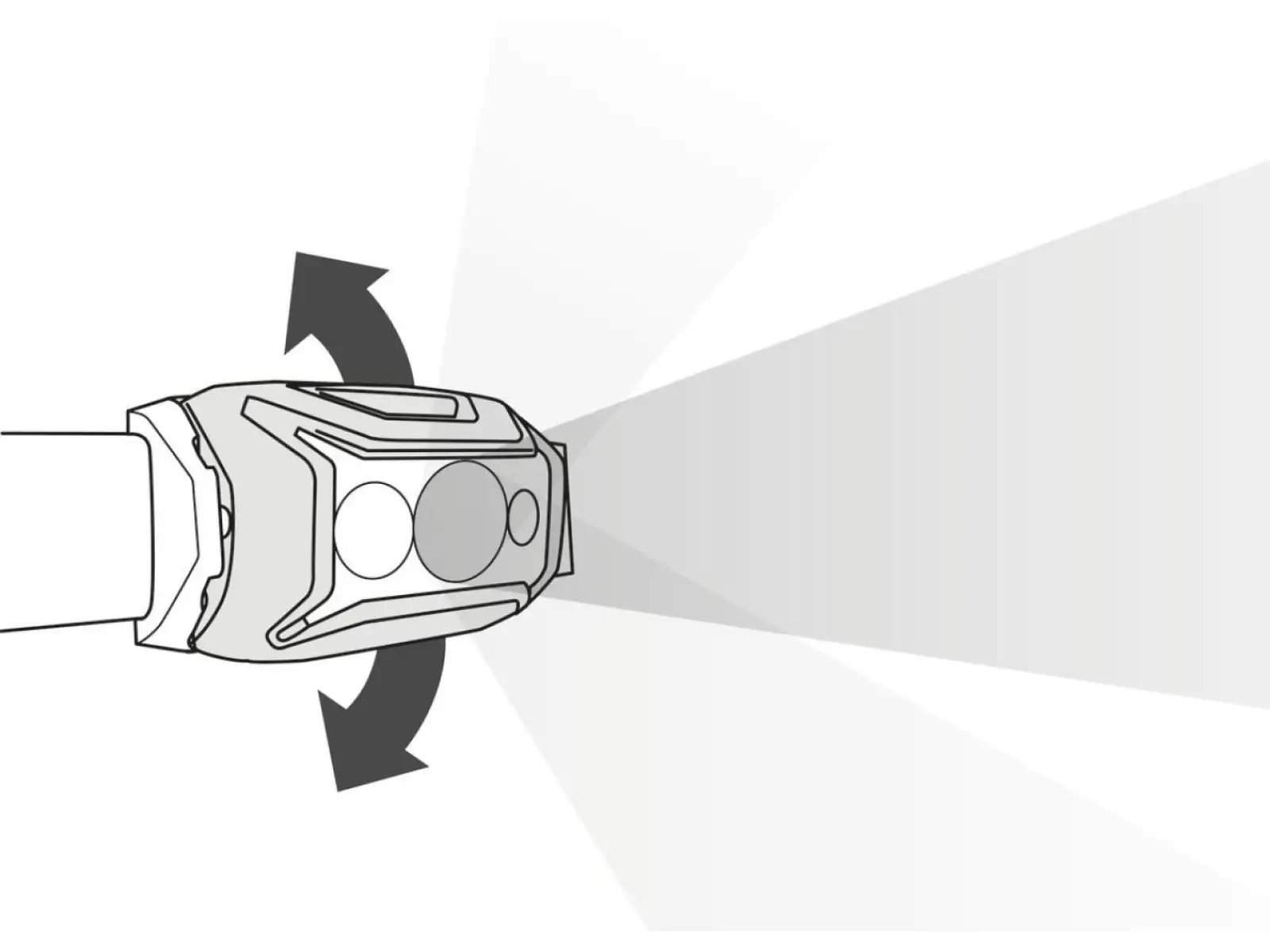 Čelovka Petzl Actik Core zelená