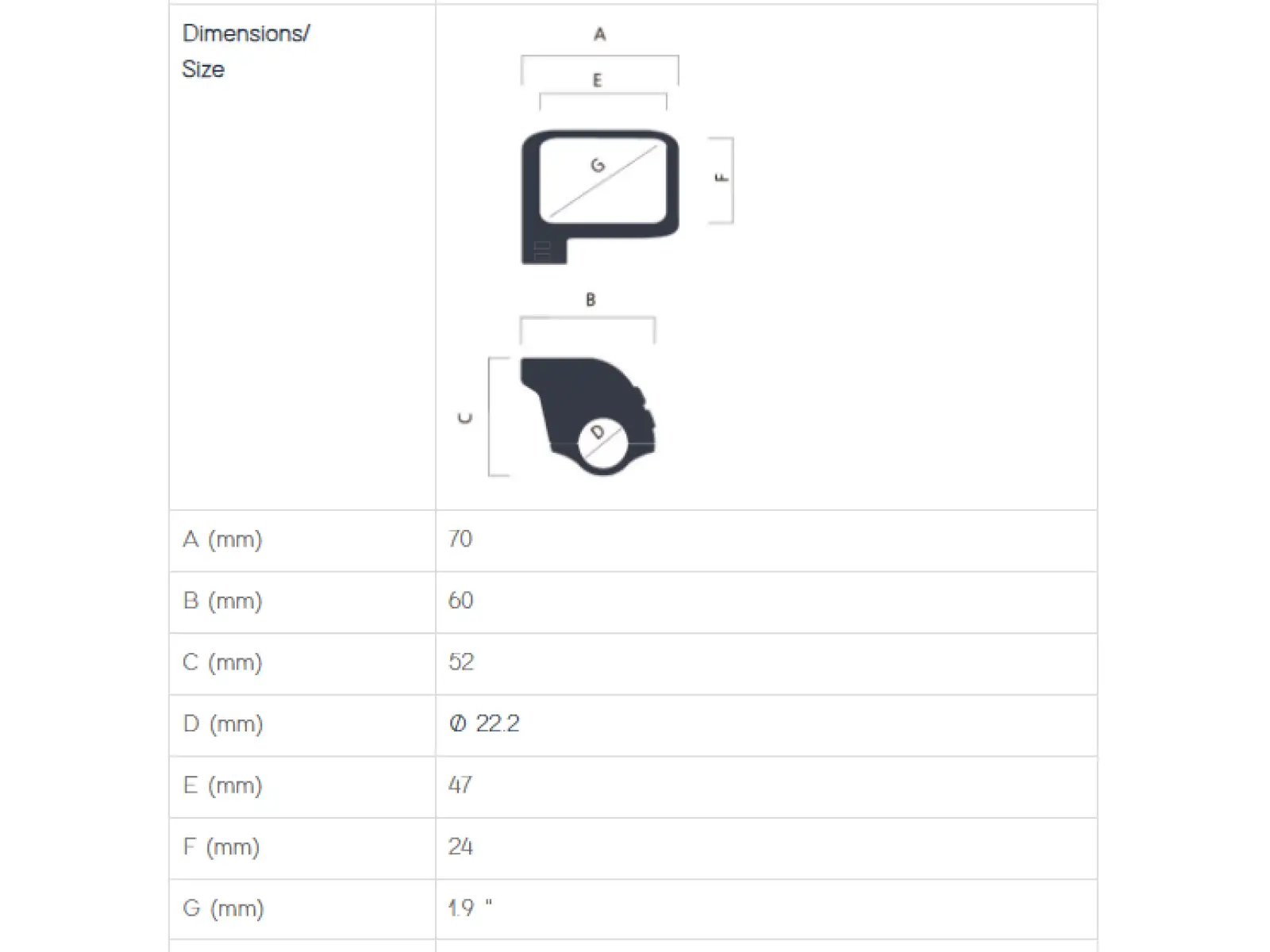 Bafang displej DP C11 UART