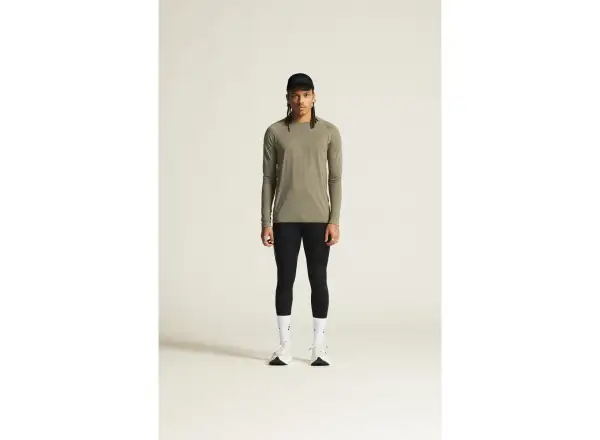 Craft Core Dry Active Comfort pánske tričko dlhý rukáv hnedá